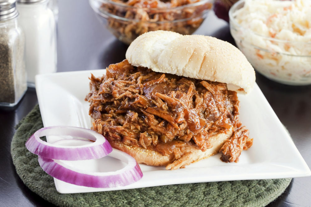 Pulled Pork Sandwich.