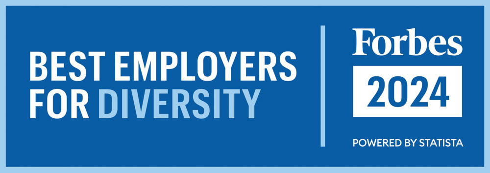 Best Employers For Diversity Logo | Forbes 2024