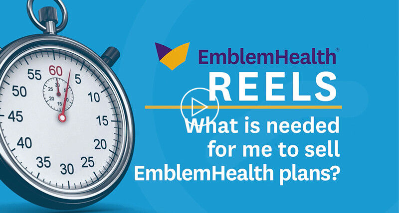 What is needed for me to sell EmblemHealth plans video thumbnail