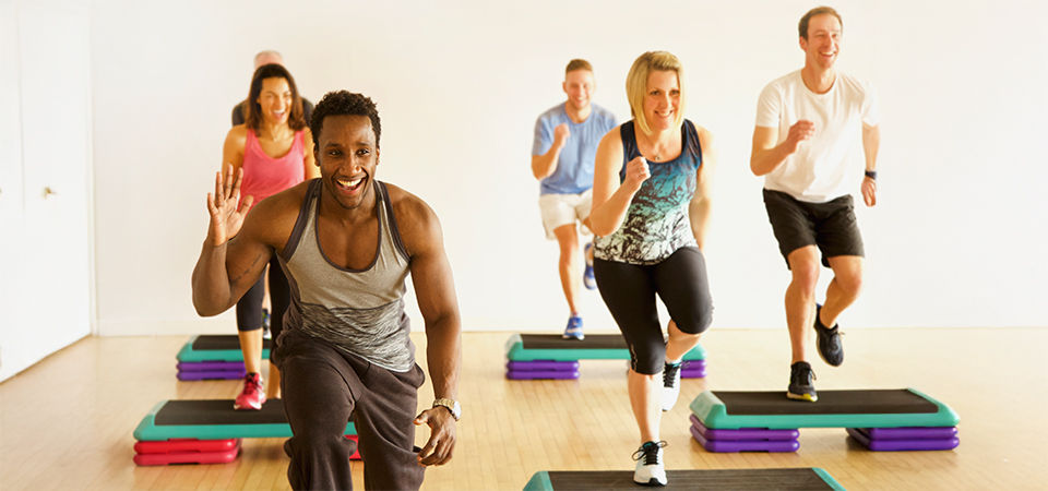 group fitness class