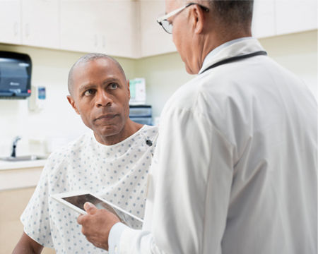 paciente con médico