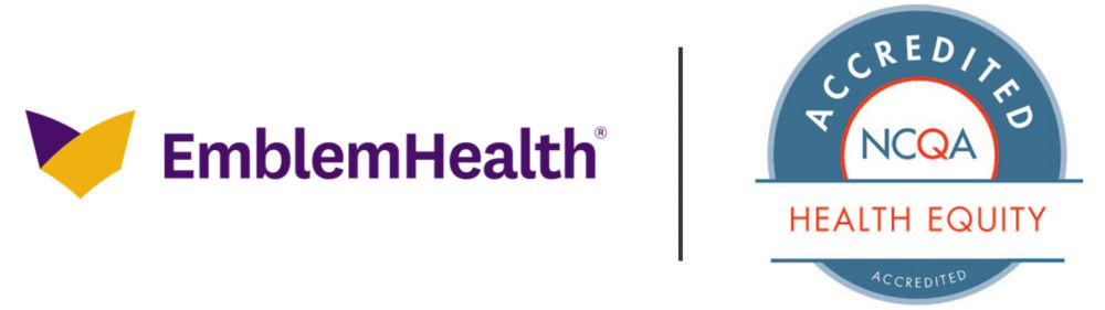 Logotipos de EmblemHealth y NCQA