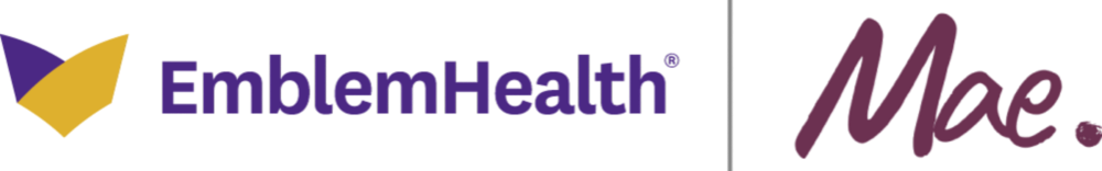EmblemHealth and Mae Dual Logo