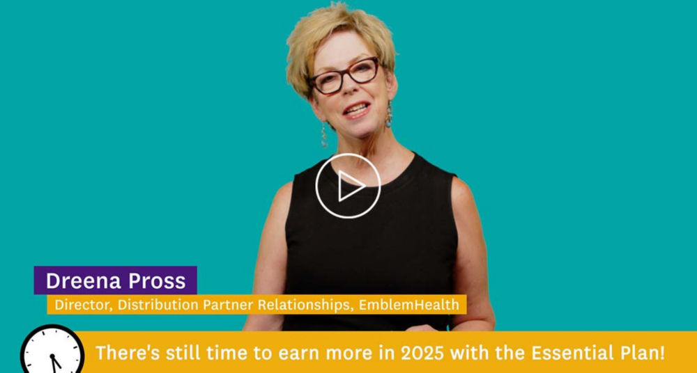 Dreena Pross, Director, Distribution Partner Relations, EmblemHealth discusses a new way for you to earn even more in 2025.