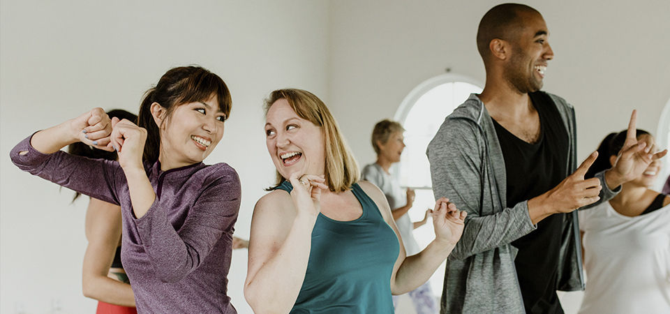 free fitness classes at neighborhood care including Zumba, yoga, tai chi, and workouts for all abilities.