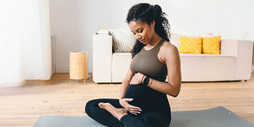 pregnant yoga