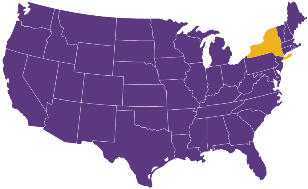 map of united states for city of new york hip hmo gold members