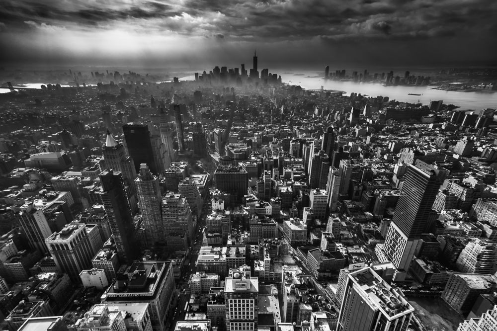 曼哈顿 (Manhattan)。